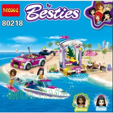 Конструктор Decool 80218 Летний пляж 